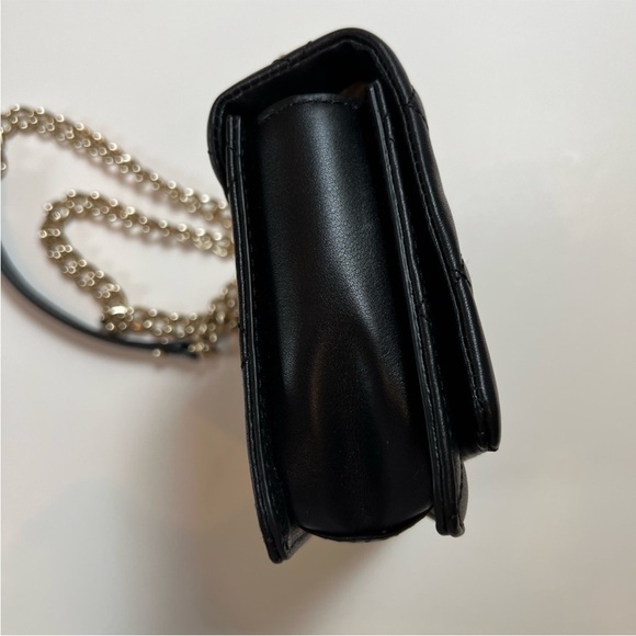 Kate Spade crossbody bag black with gold chain - Picture 13 of 15